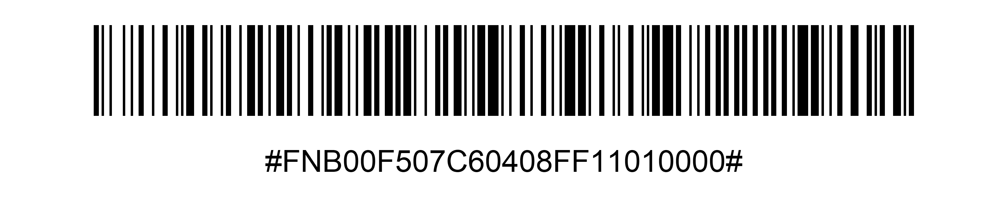 Code 39 Full ASCII Enable Code 39 Full ASCII Enable