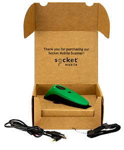 SocketScan 700 Series - Package Contents - Green SocketScan 700 Series - Package Contents - Green