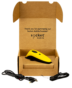 SocketScan 700 Series - Package Contents - Yellow SocketScan 700 Series - Package Contents - Yellow